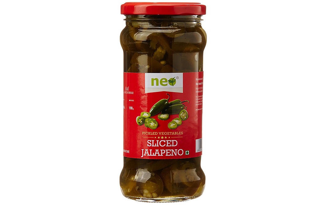 Neo Pickled Vegetables Sliced Jalapeno    Glass Jar  350 grams